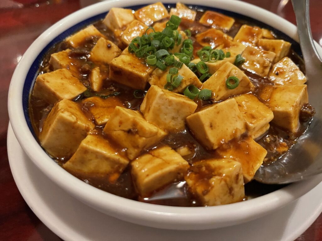 中華料理　中国料理　麻婆豆腐
